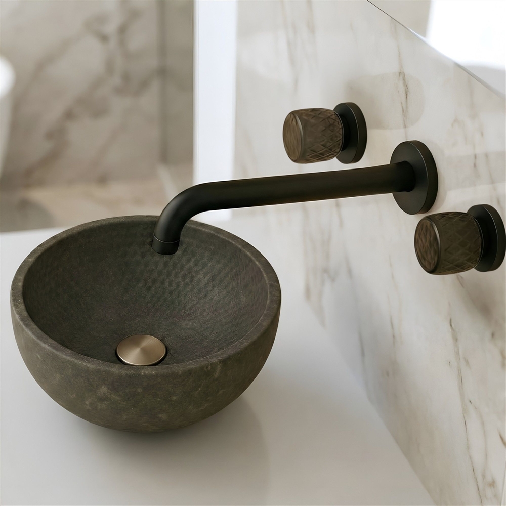 Matte Black Vessel Set